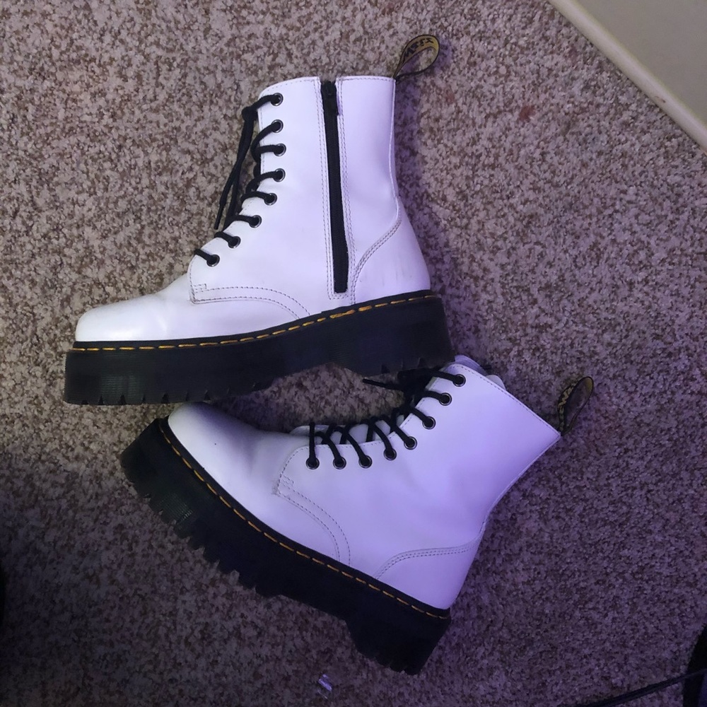 White Jadon Dr. Martens